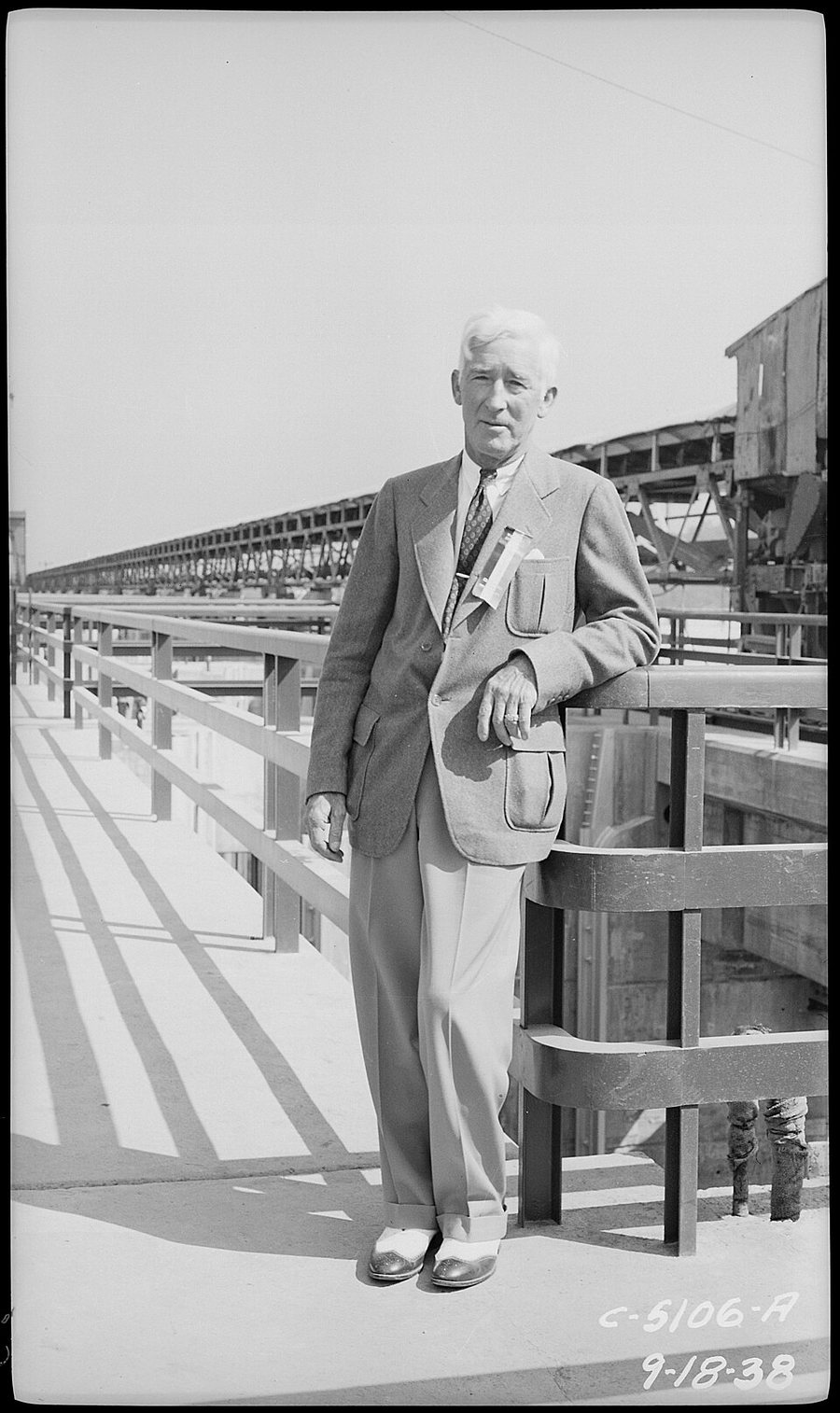 Portrait of Gar Wood