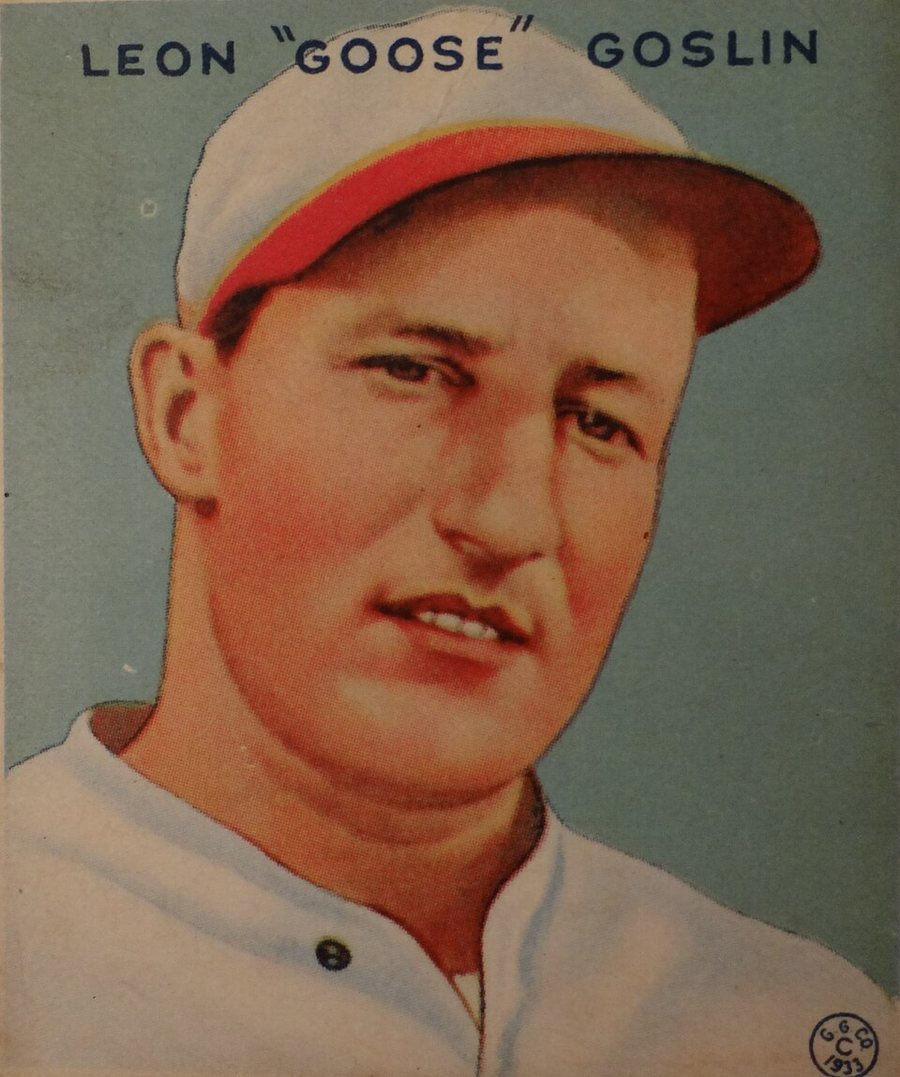 Goose Goslin portréja