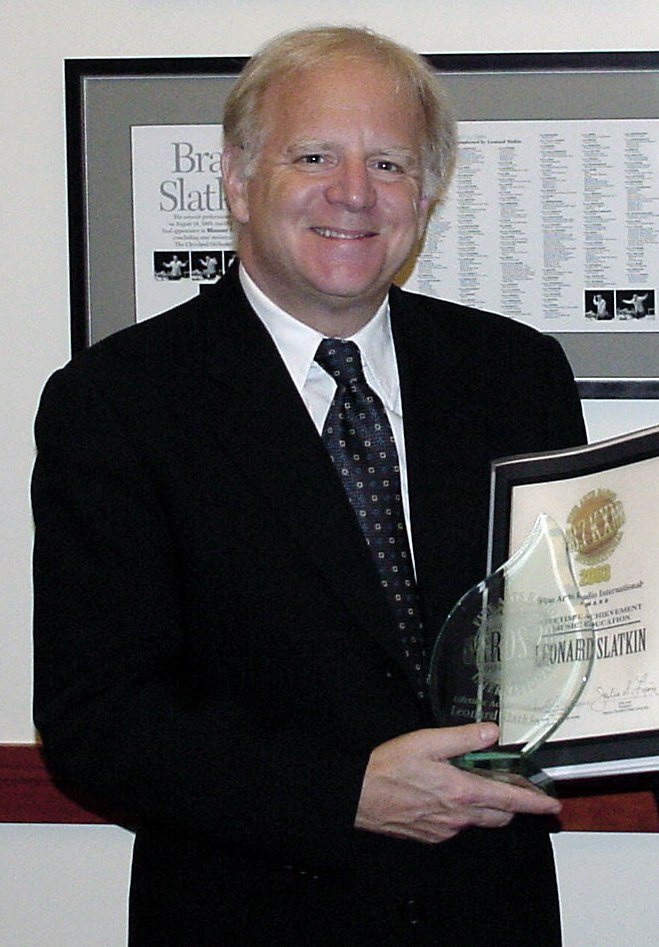 Leonard Slatkin portréja