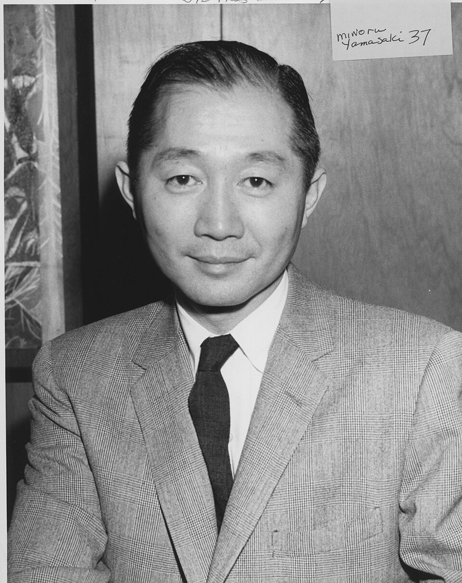 Minoru Yamasaki portréja
