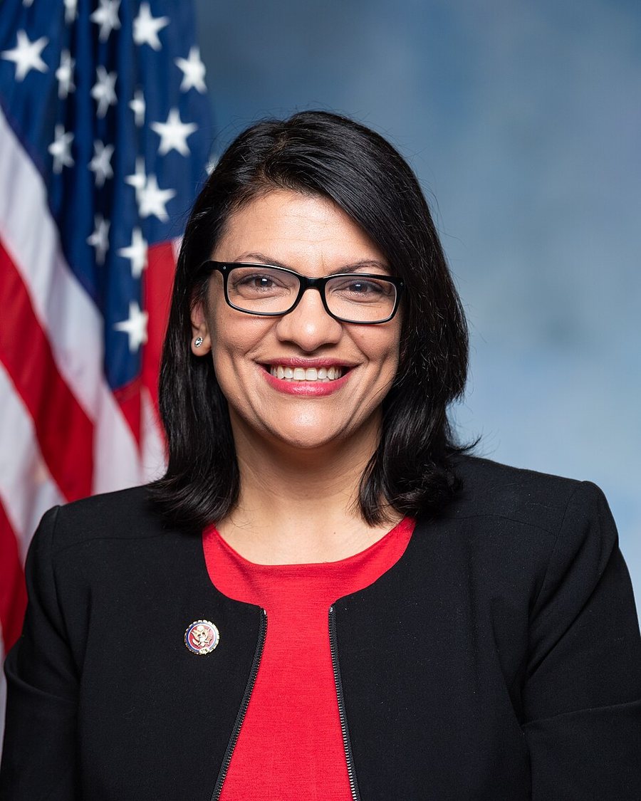 Rashida Tlaib portréja