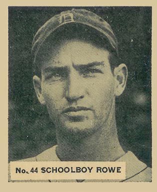 Portrait of Schoolboy Rowe