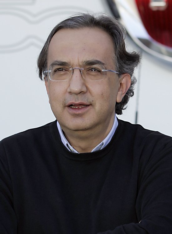 Sergio Marchionne portréja