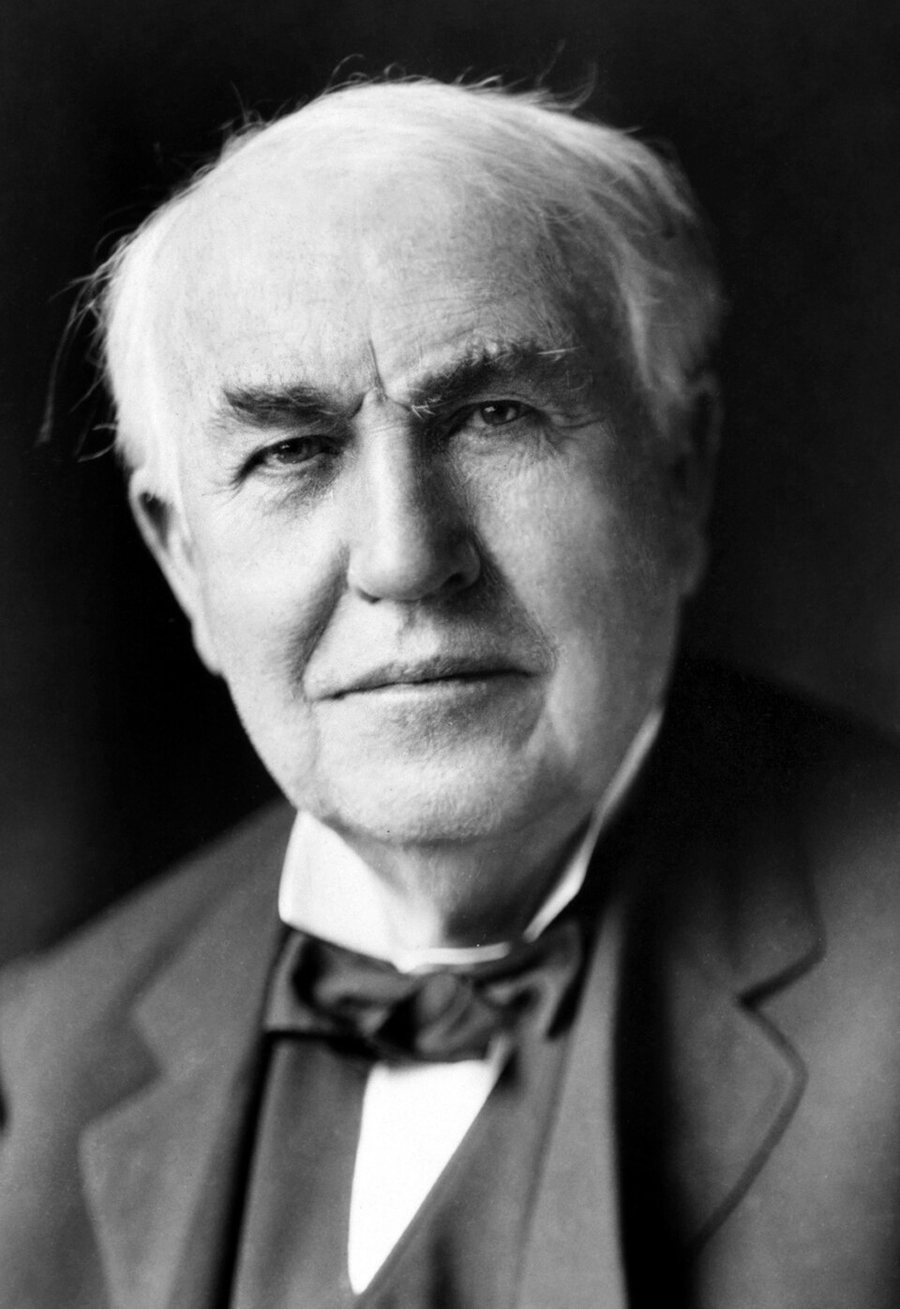 Portrait of Thomas Edison