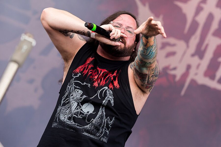 Trevor Strnad portréja