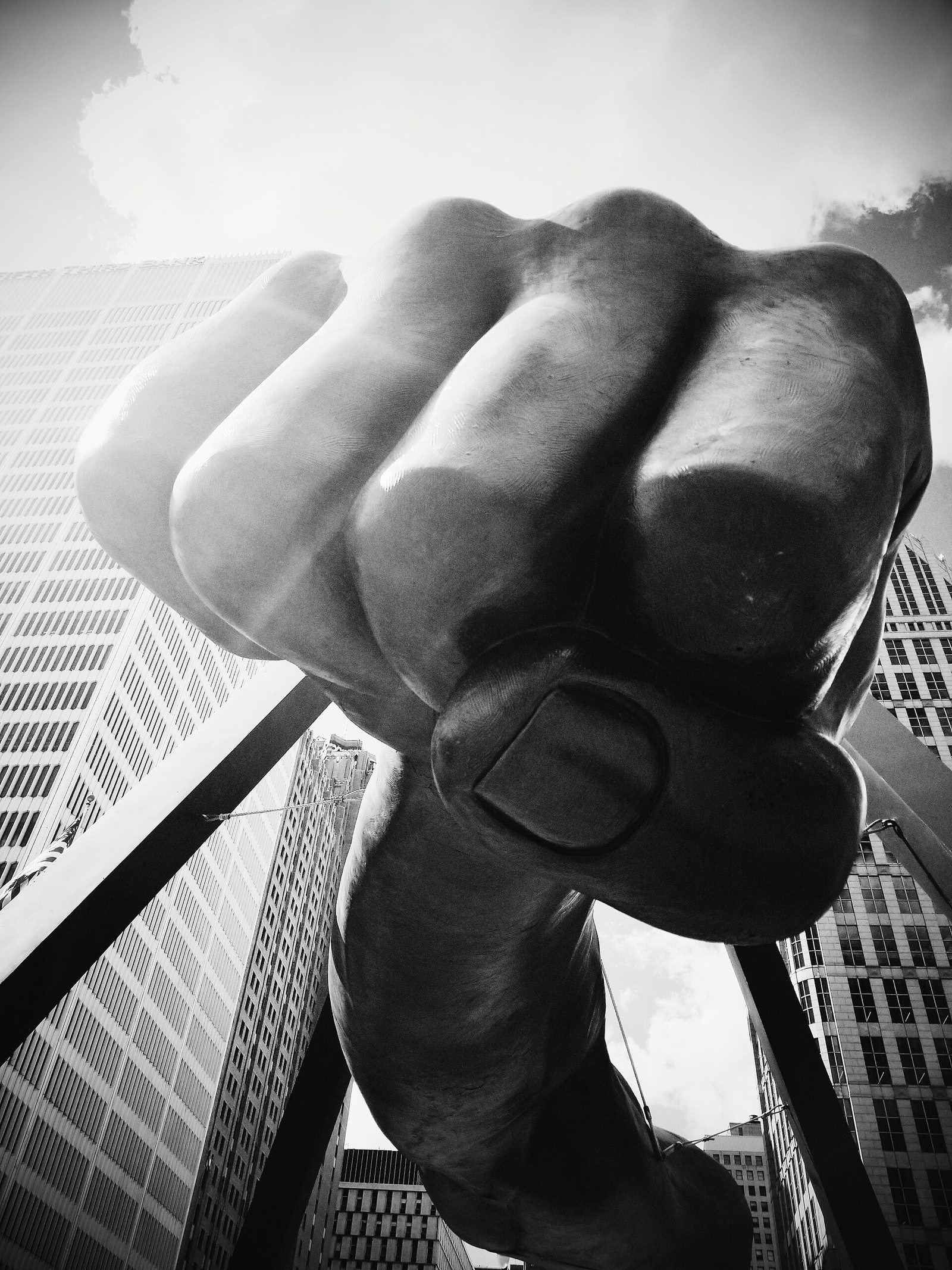 Monument to Joe Louis — The Fist