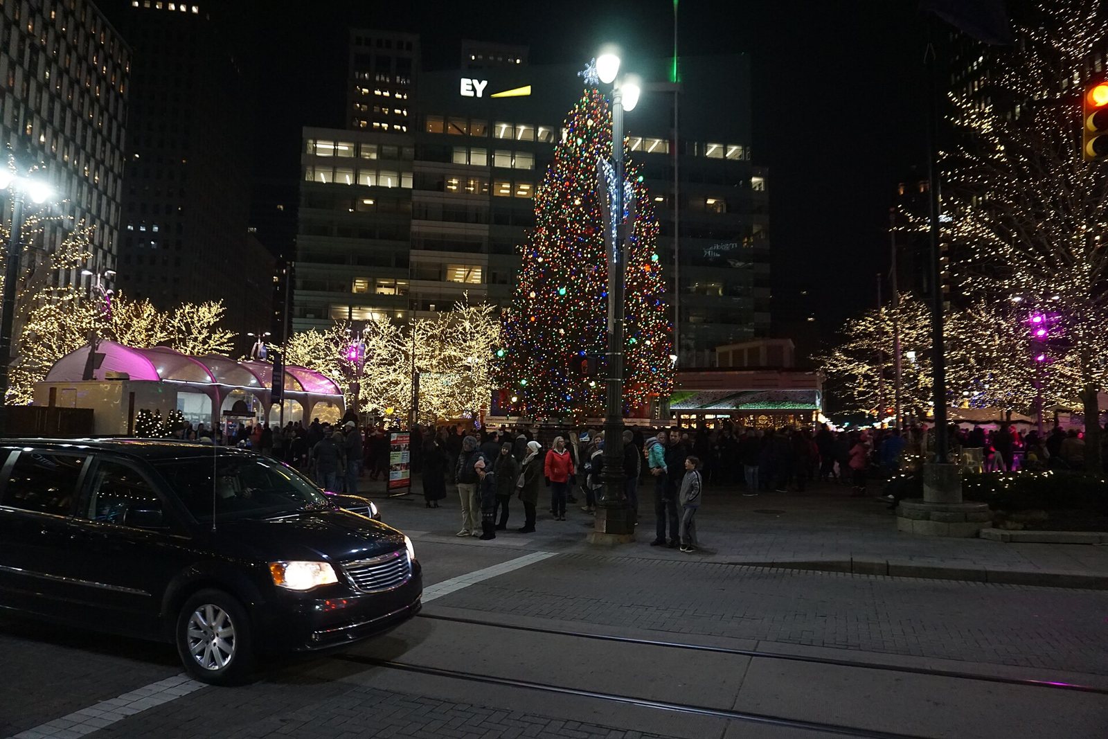 Detroit Tree Lighting