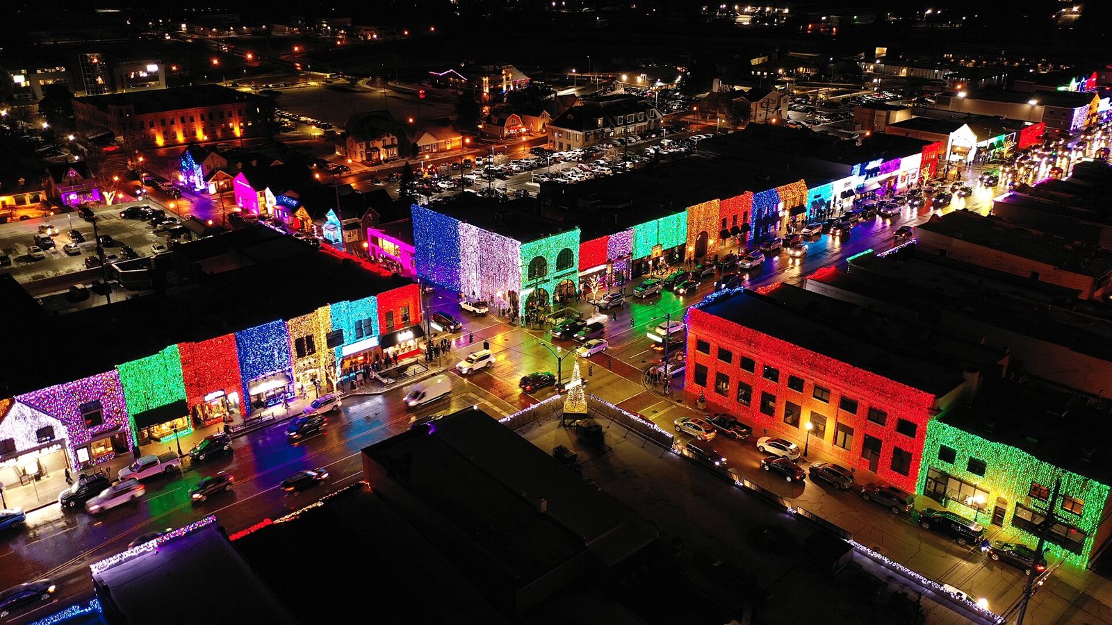 The Big, Bright Light Show: Rochester fényben úszó főutcája